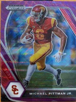 Michael Pittman Jr. [Purple Wave Prizm] #73