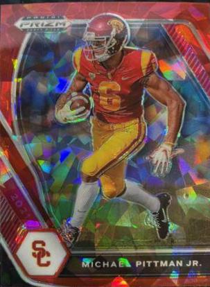 Michael Pittman Jr. [Red Ice Prizm] #73