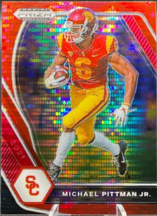 Michael Pittman Jr. [Red Pulsar Prizm] #73
