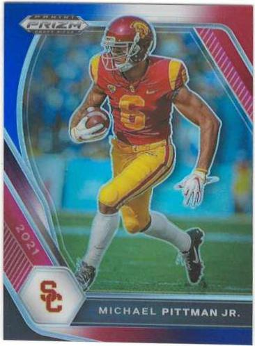 Michael Pittman Jr. [Red White and Blue Prizm] #73