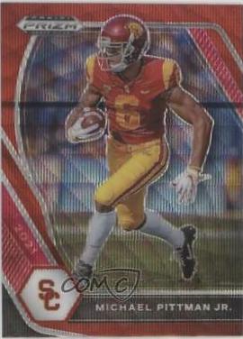 Michael Pittman Jr. [Ruby Wave Prizm] #73