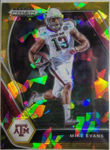 Mike Evans [Gold Ice Prizm] #64