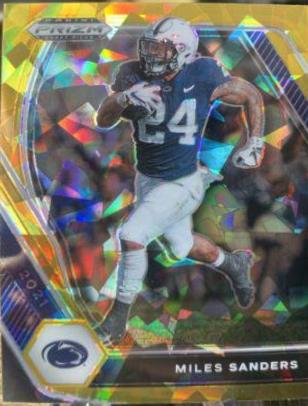 Miles Sanders [Gold Ice Prizm] #92