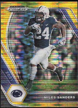 Miles Sanders [Gold Pulsar Prizm] #92