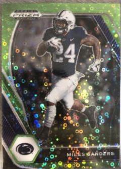 Miles Sanders [Neon Green Circles Prizm] #92