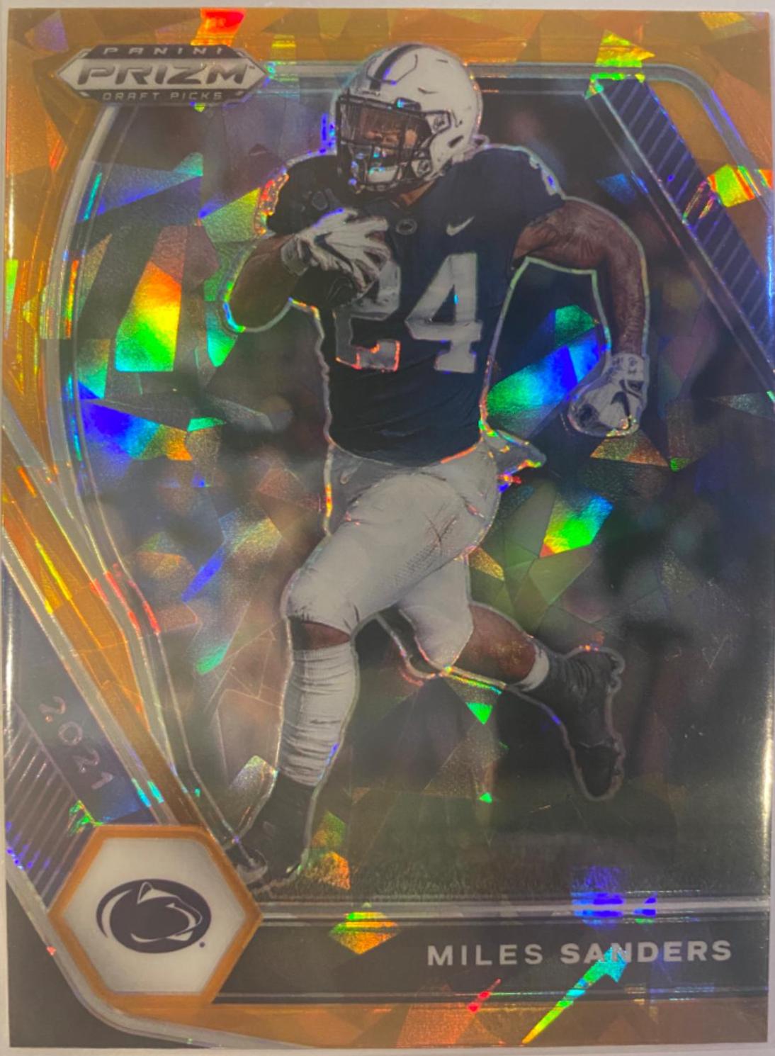Miles Sanders [Orange Ice Prizm] #92
