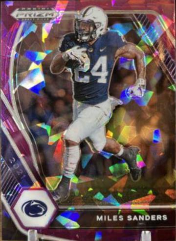 Miles Sanders [Purple Ice Prizm] #92