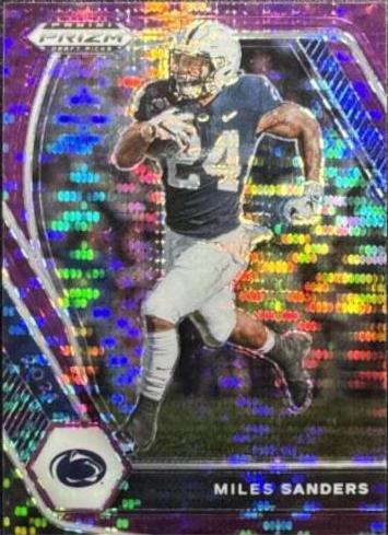 Miles Sanders [Purple Pulsar Prizm] #92
