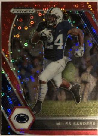 Miles Sanders [Red Circles Prizm] #92