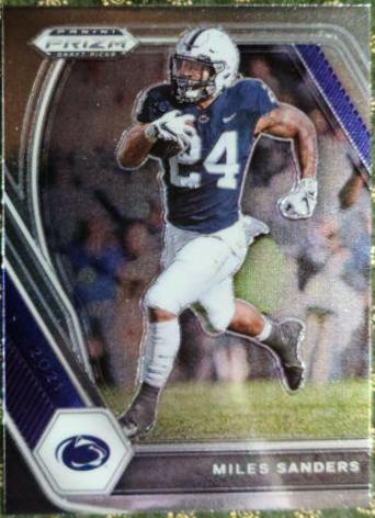 Miles Sanders [Silver Prizm] #92