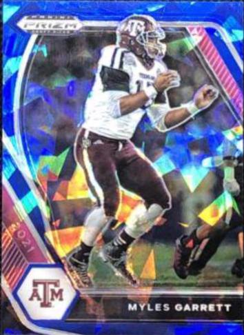 Myles Garrett [Blue Ice Prizm] #100