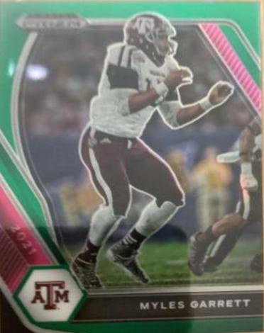 Myles Garrett [Green Prizm] #100