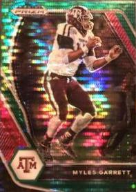 Myles Garrett [Green Pulsar Prizm] #100