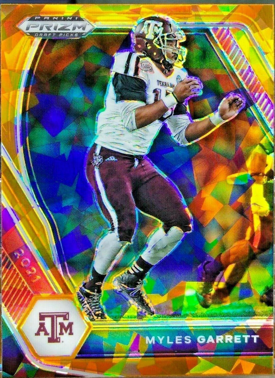 Myles Garrett [Orange Ice Prizm] #100