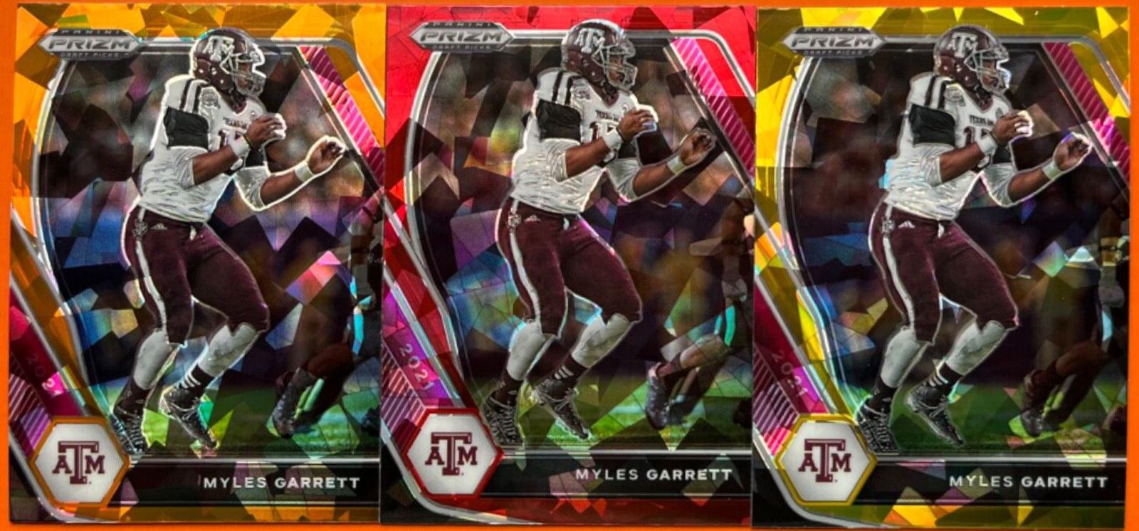 Myles Garrett [Purple Ice Prizm] #100