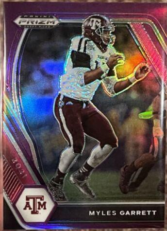 Myles Garrett [Purple Prizm] #100