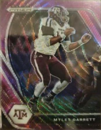 Myles Garrett [Purple Wave Prizm] #100