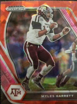 Myles Garrett [Red Ice Prizm] #100