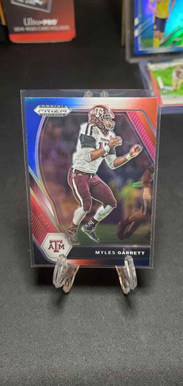 Myles Garrett [Red White and Blue Prizm] #100