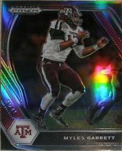 Myles Garrett [Silver Prizm] #100