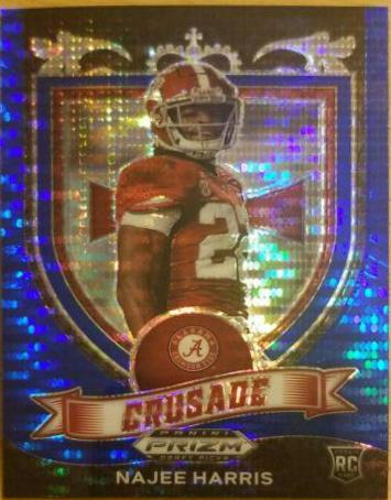 Najee Harris [Blue Pulsar Prizm] #172