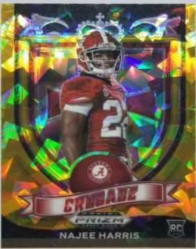 Najee Harris [Gold Ice Prizm] #172