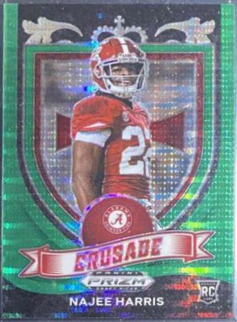 Najee Harris [Green Pulsar Prizm] #172