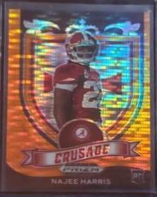 Najee Harris [Orange Pulsar Prizm] #172