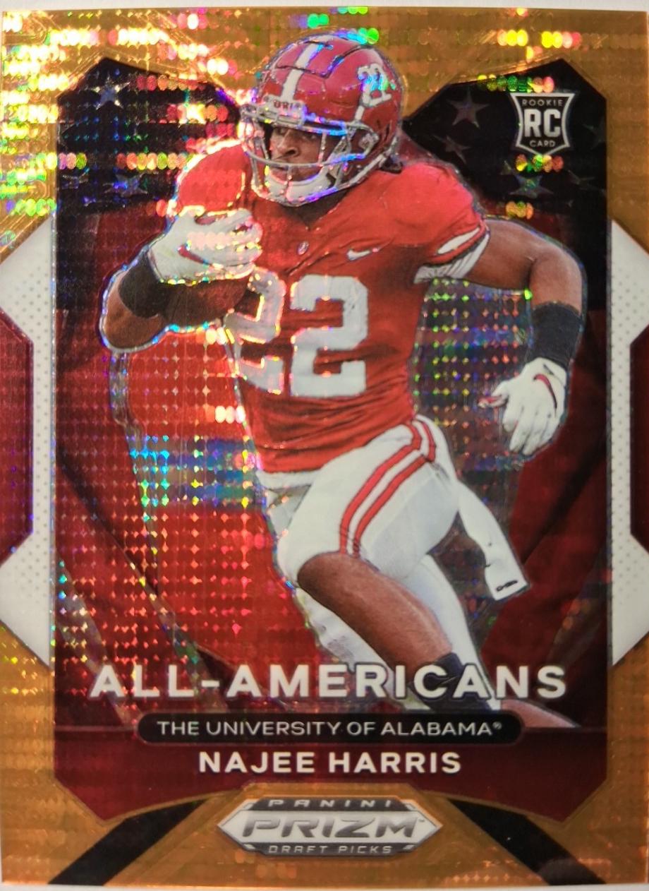 Najee Harris [Orange Pulsar Prizm] #193