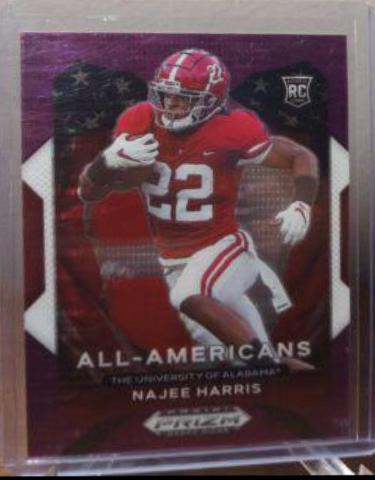 Najee Harris [Purple Pulsar Prizm] #172