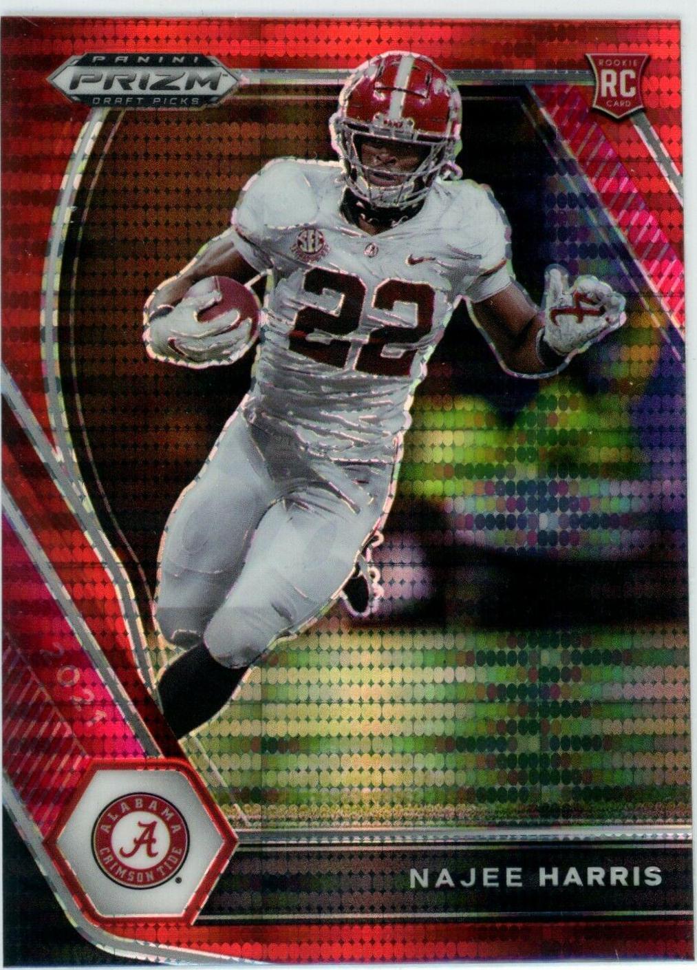 Najee Harris [Red Pulsar Prizm] #102