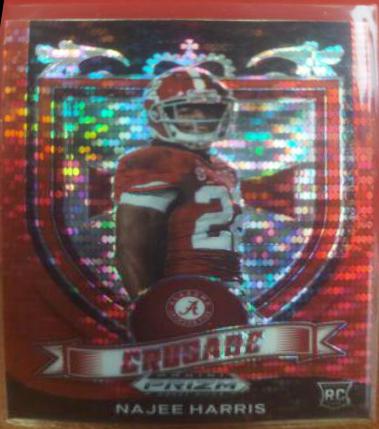Najee Harris [Red Pulsar Prizm] #172