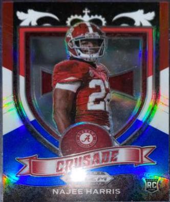 Najee Harris [Red White and Blue Prizm] #172