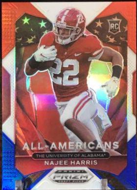 Najee Harris [Red White and Blue Prizm] #193