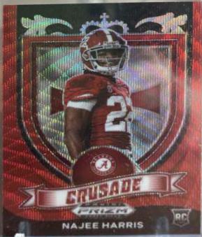 Najee Harris [Ruby Wave Prizm] #102