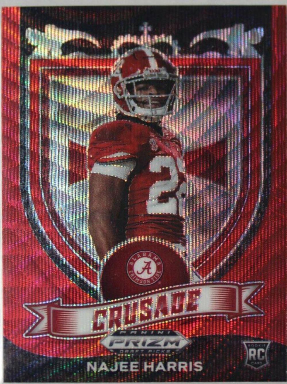 Najee Harris [Ruby Wave Prizm] #172