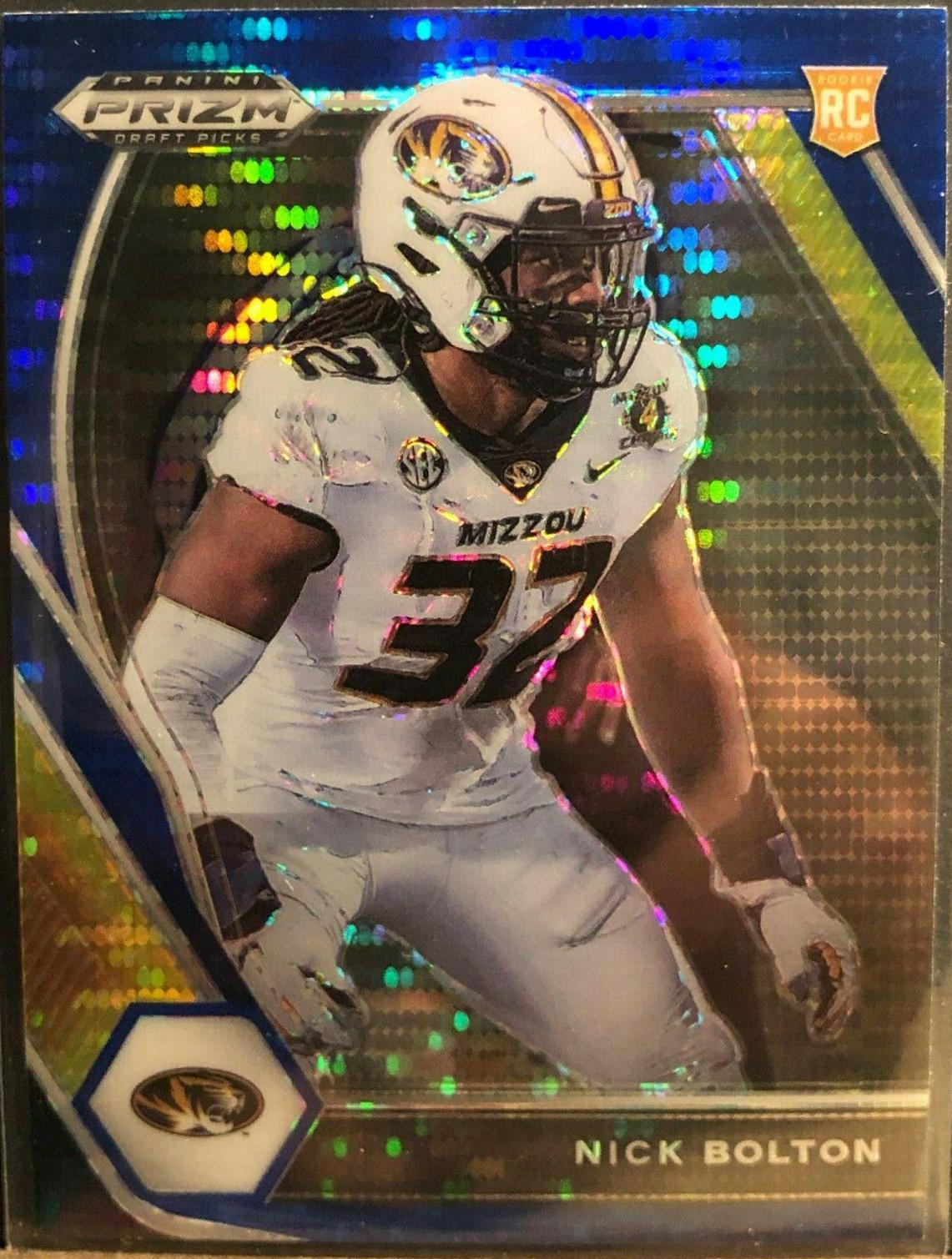 Nick Bolton [Blue Circles Prizm] #148