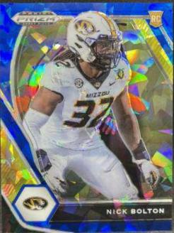 Nick Bolton [Blue Ice Prizm] #148