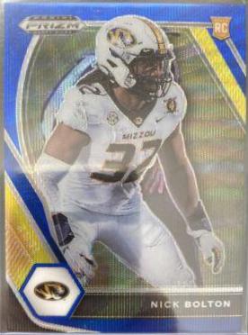 Nick Bolton [Blue Wave Prizm] #148