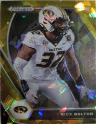 Nick Bolton [Gold Ice Prizm] #148