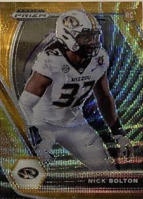 Nick Bolton [Gold Pulsar Prizm] #148