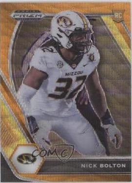 Nick Bolton [Orange Wave Prizm] #148