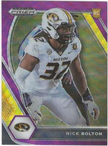 Nick Bolton [Purple Wave Prizm] #148