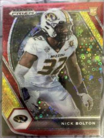 Nick Bolton [Red Circles Prizm] #148