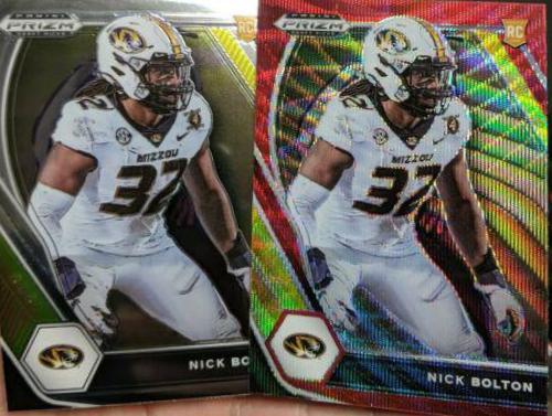 Nick Bolton [Ruby Wave Prizm] #148