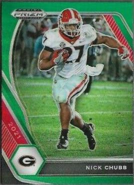 Nick Chubb [Green Prizm] #90