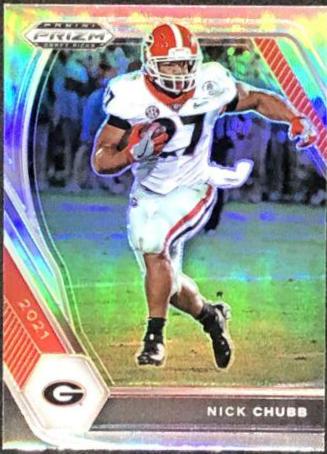 Nick Chubb [Silver Prizm] #90