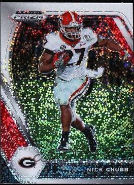 Nick Chubb [White Sparkle Prizm] #90