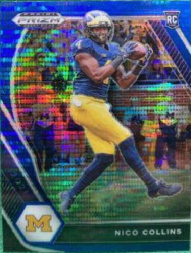 Nico Collins [Blue Pulsar Prizm] #114
