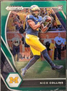 Nico Collins [Green Prizm] #114